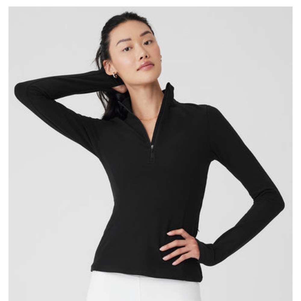 ALOSOFT ½ ZIP RAPID PULLOVER size S